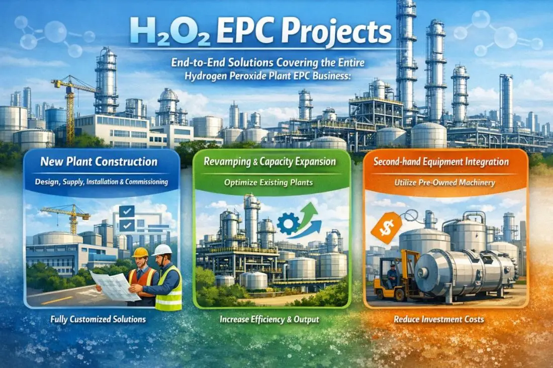 Proyectos EPC de H₂O₂